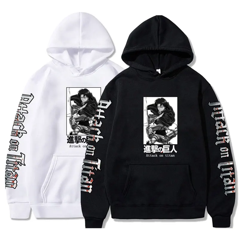 

Толстовки унисекс с аниме «атака на Титанов», повседневный теплый пуловер, худи в японском стиле аниме Эрена йера, уличная одежда в стиле хип-хоп, осень 2021