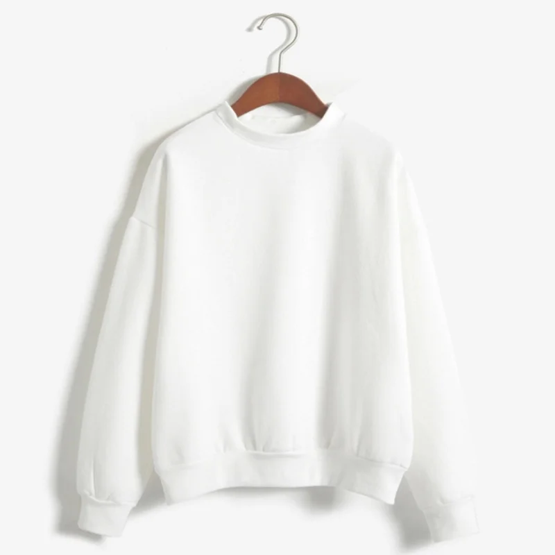 Женская толстовка с круглым вырезом повседневный спортивный костюм принтом