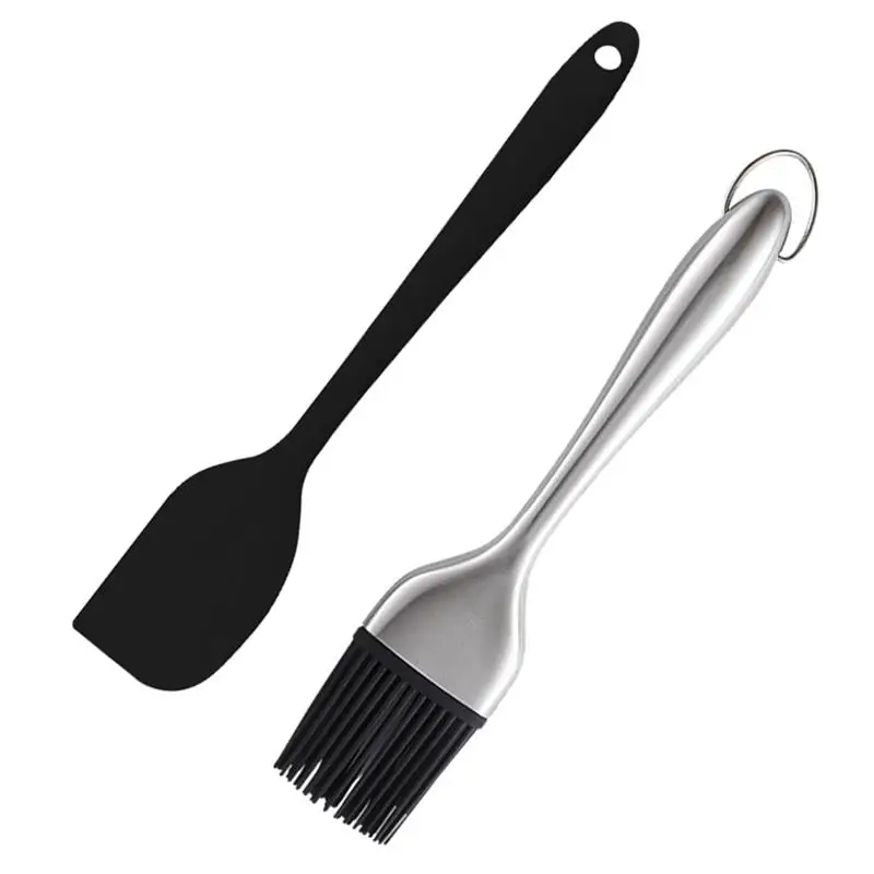 

Lightweight Durable Reusable Multi-functional Heat Resistant Barbecue Tool Baking Spatula for BBQ Baking