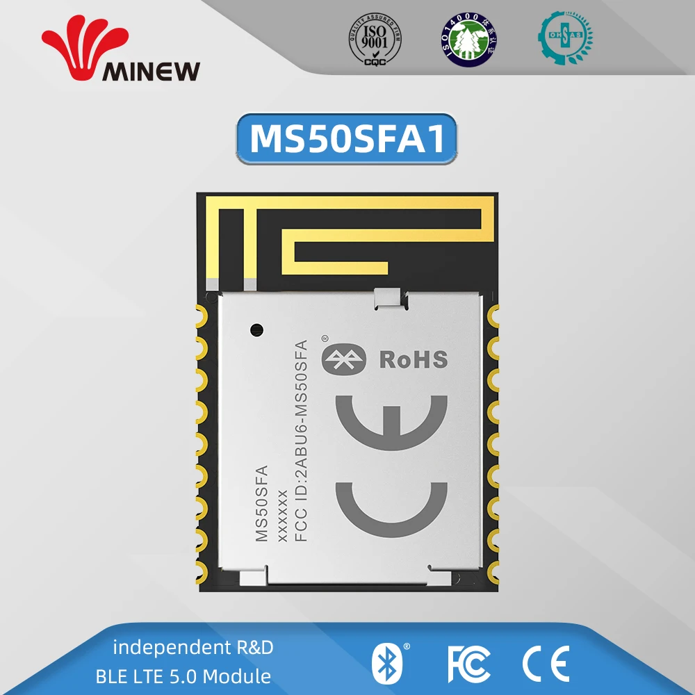 BQB FCC CE сертифицированный nRF52832 Bluetooth 5 0 Модуль с низким энергопотреблением