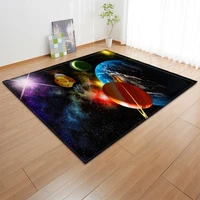 cosmic starry sky beautiful series style living room bedroom with large carpet home decoration floor mat