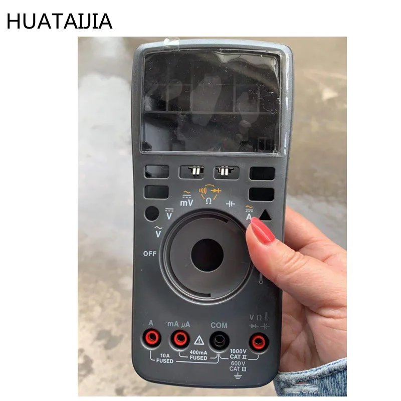 Funda frontal antigua y usada para FLUKE 17B +, cubierta trasera fluke 17B +, funda trasera Fluke 17B plus, cubierta frontal 17B plus-0
