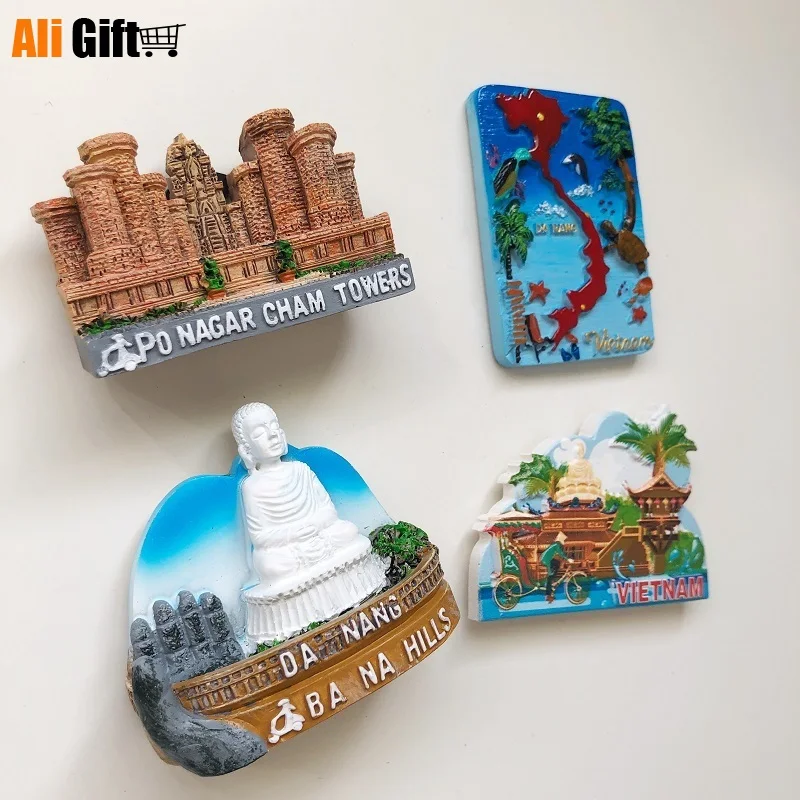 Филиппинские вьетнамские туристические сувениры магнитная полимерная