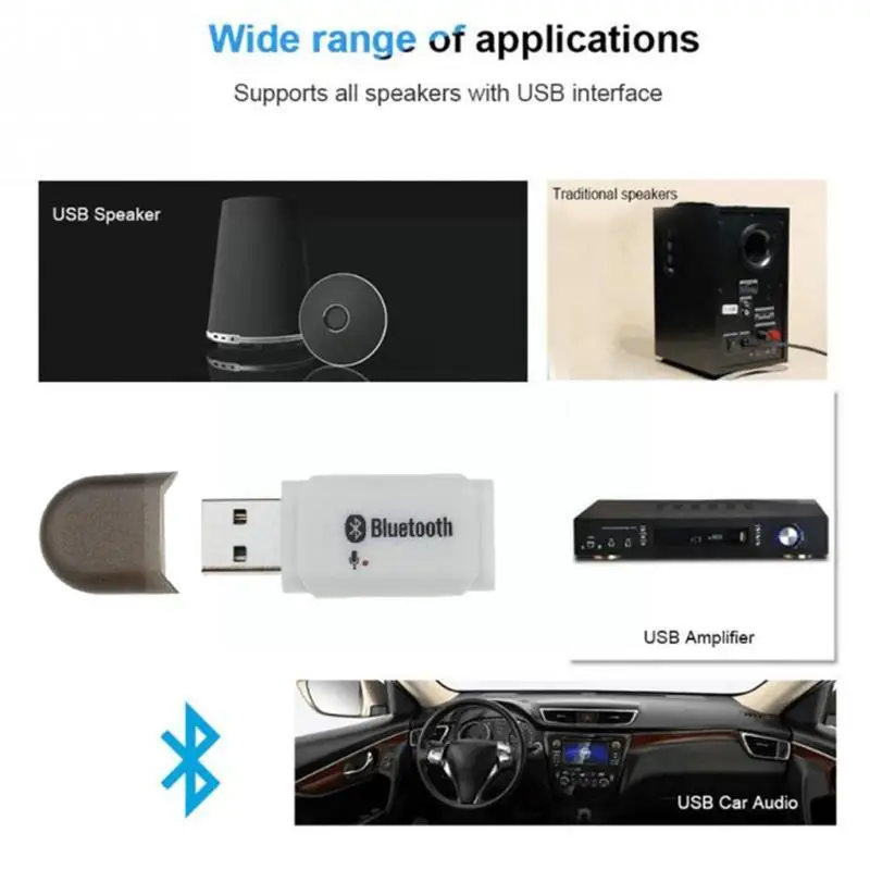 Автомобильный Aux Bluetooth 5 0 адаптер Usb беспроводной громкая связь музыкальная