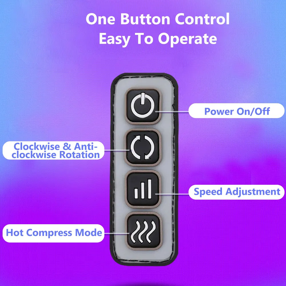 Электрический роликовый массажер для ног модный кожаный инфракрасный икр спины