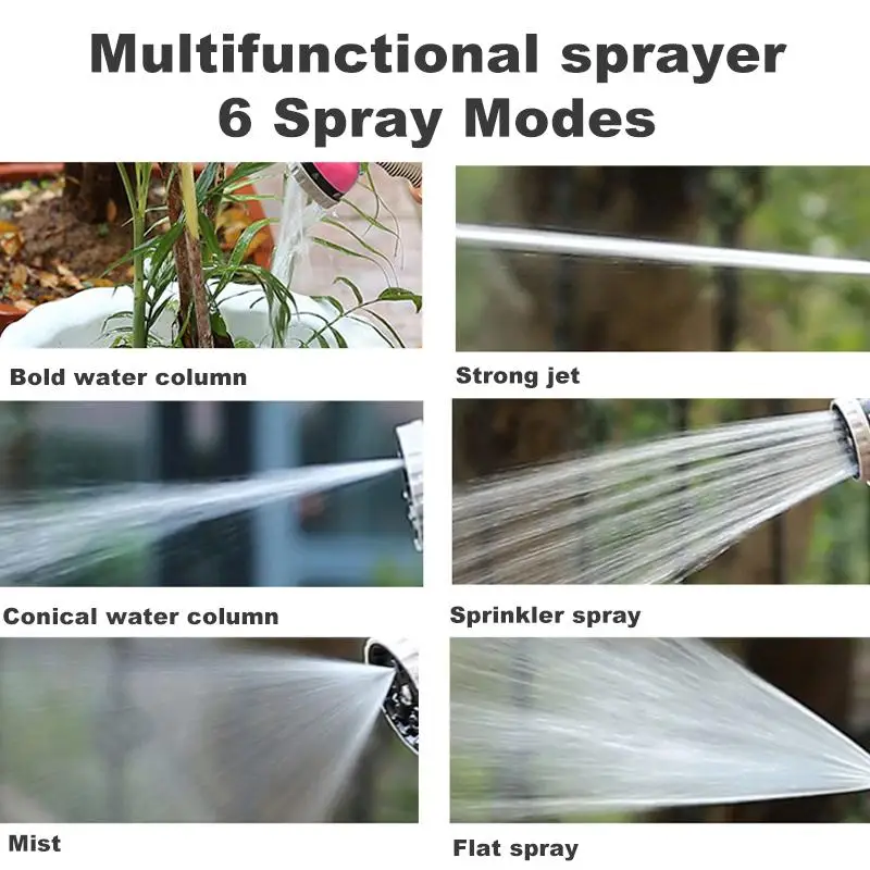 Эффективный комплект садовых шлангов 13 5 м расширяемый водяной шланг распылителя