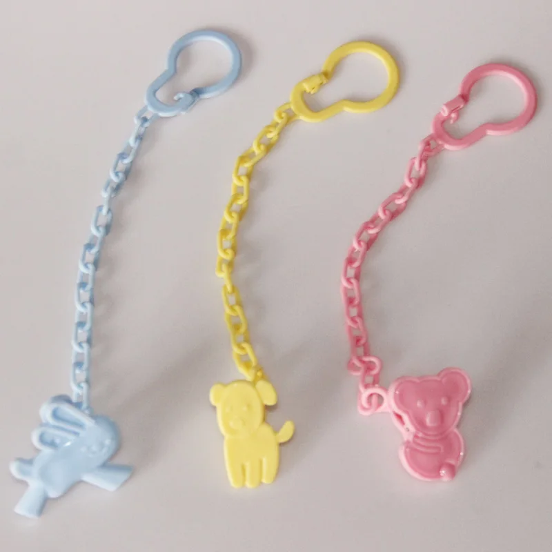 

2021 1pcs Baby Care Pacifier Clips Funny Nipple Teethers Pacifier AccessoriesToy Pacifier Holder Chain Drop-resistant Belt