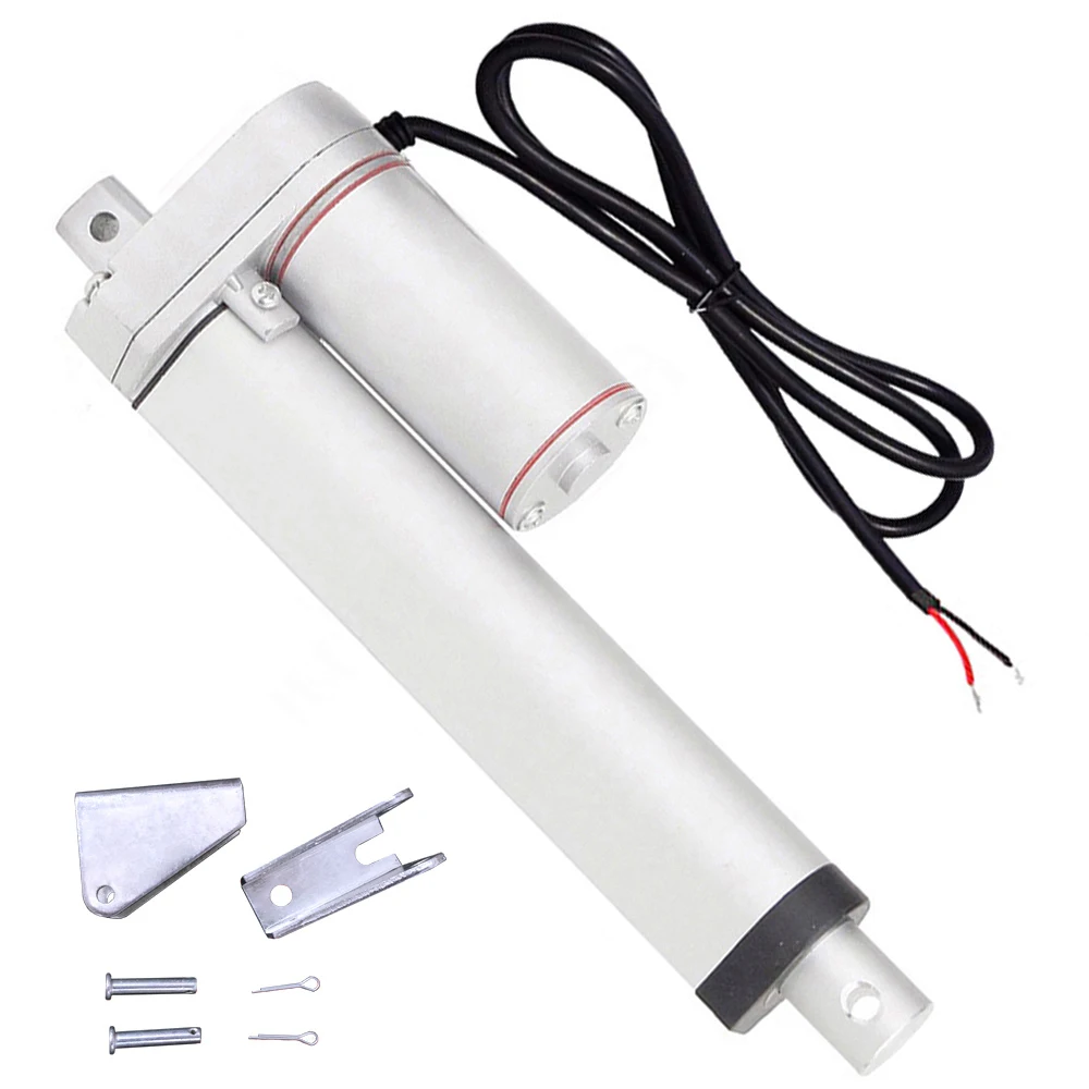 200 мм/8 дюймов ход многофункциональный линейный привод и монтажные кронштейны 8