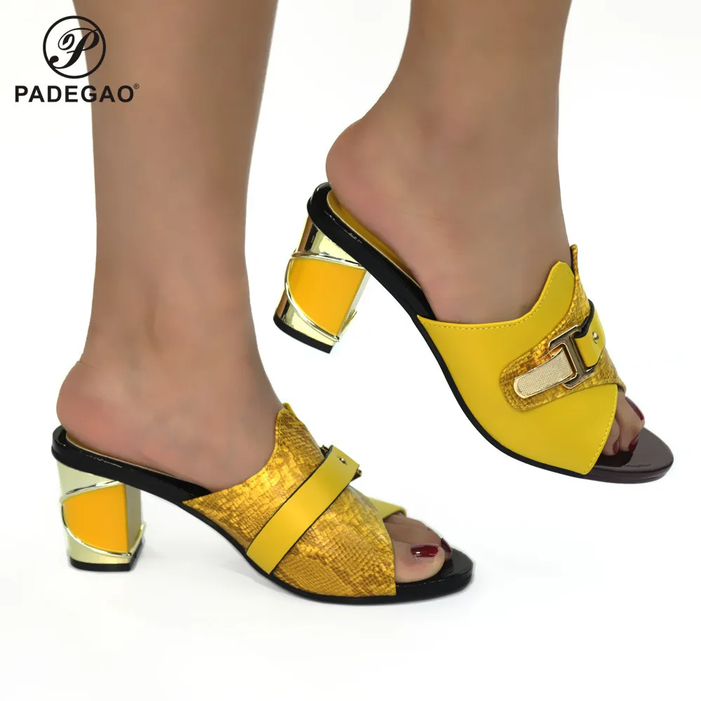 

New Square Toe High Heel Mules Women Slipper 2020 Summer Ladies Sandal Sewing High Quality Stiletto Dress Shoes Slides