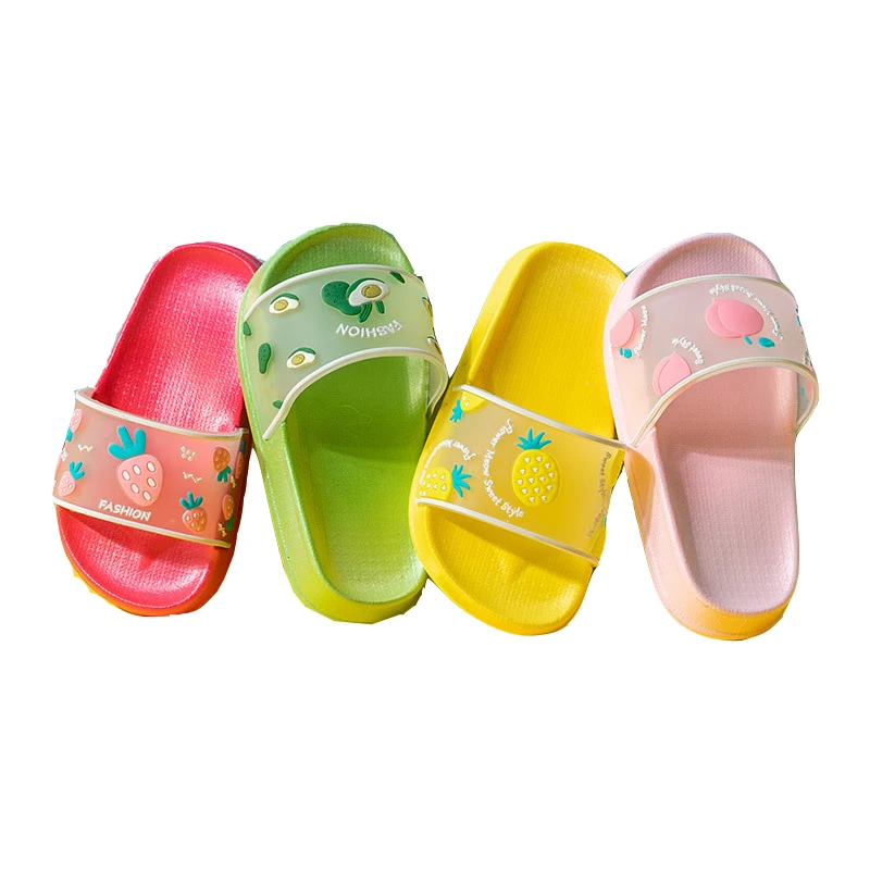 Милые тапочки для мальчиков и девочек пляжная обувь принцессы летние детские
