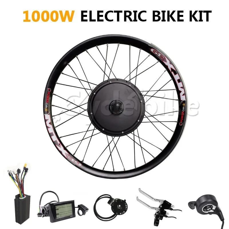 Verkauf Vorne Oder Hinten Motor Rad 50 Km/h 48v 1000w Elektrische Fahrrad Kit Für 20