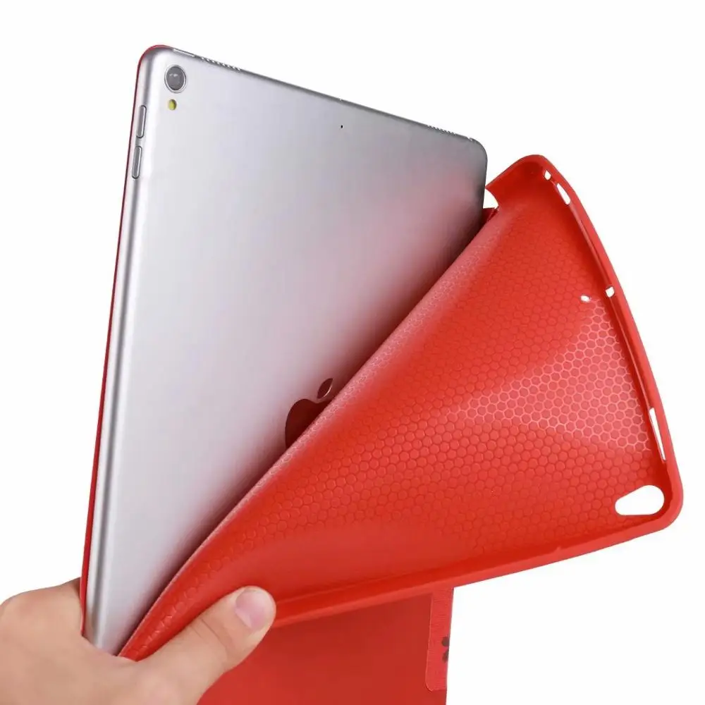 Мягкий для iPad mini 1 2 3 чехол из ТПУ ударопрочный A1A32 min3 с трехслойной подставкой