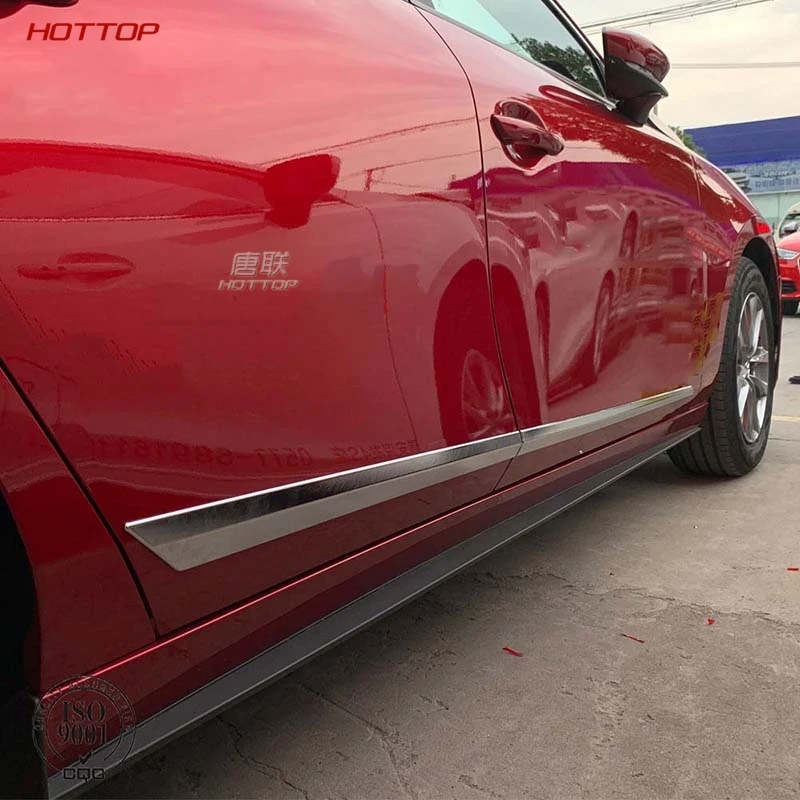 ABS Щепка сторона кузова отделка украшения для Mazda 3 Axela 2020|Хромирование| |