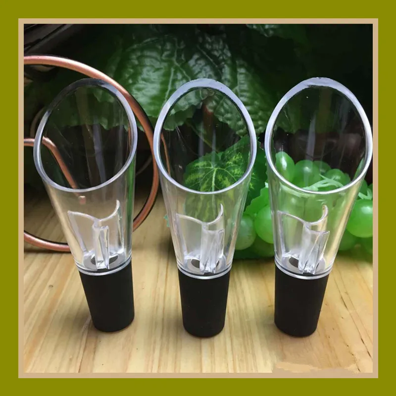 Wine Plastic Pourer Acrylic Mini Decanter Red Wine Aerator Magic Decanter Red Wine Barware Wine Separator Bar Supplies AT124