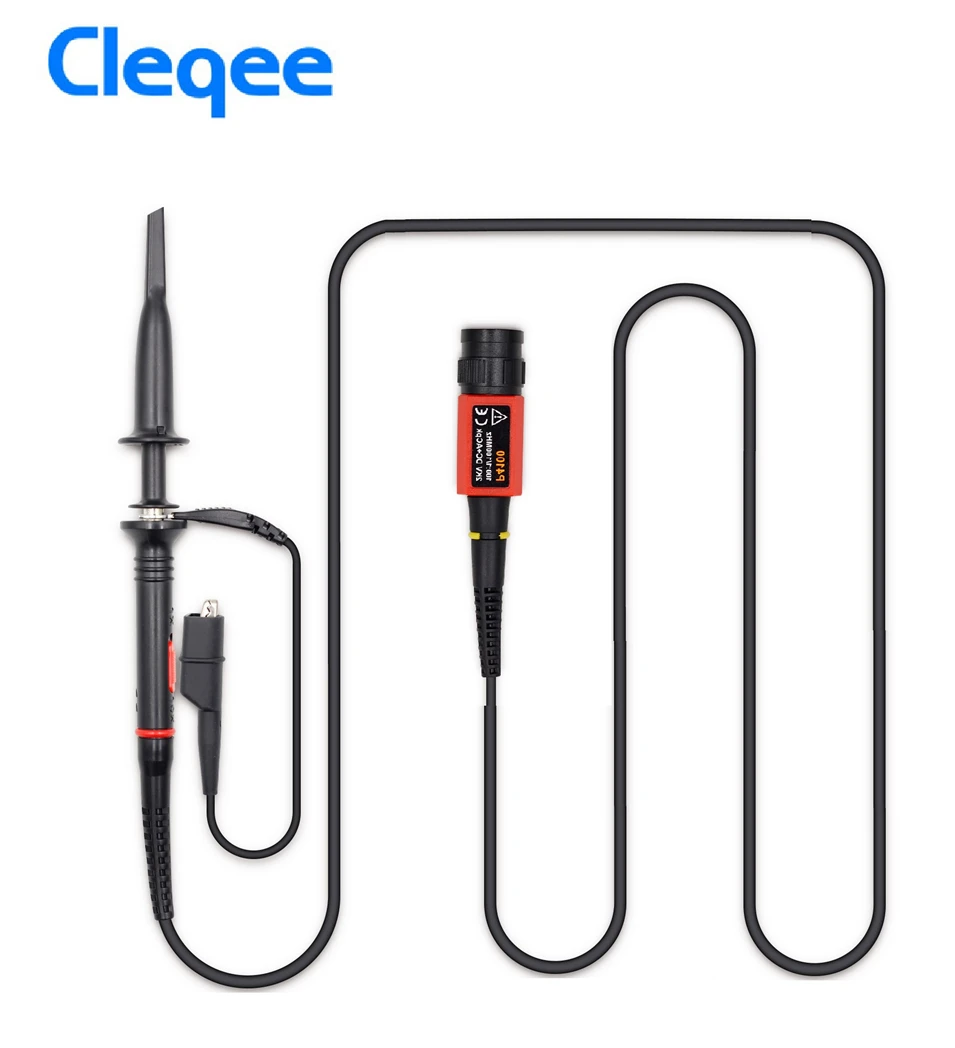 

Датчик осциллографа Cleqee P4100, 1 шт., 100:1, выдерживает Высокое напряжение, 2 кВ, 100 МГц, для осциллографа owon liliput, оптовая продажа