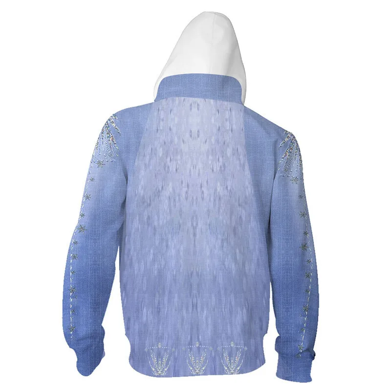 Новинка 2020 Толстовка для косплея Анны и Эльзы из аниме Холодное сердце 2 свитер с