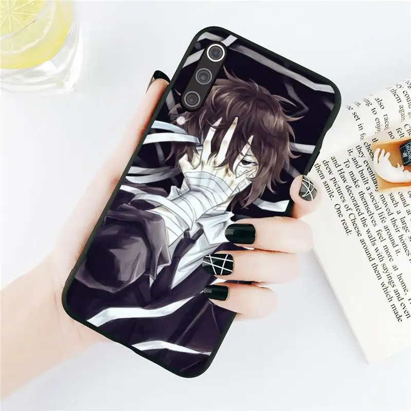 

Bungou Stray Dogs Dazai Osamu anime Phone Cases For Xiaomi Redmi note 7 8 9 t k30 max3 9 s 10 pro lite funda coque