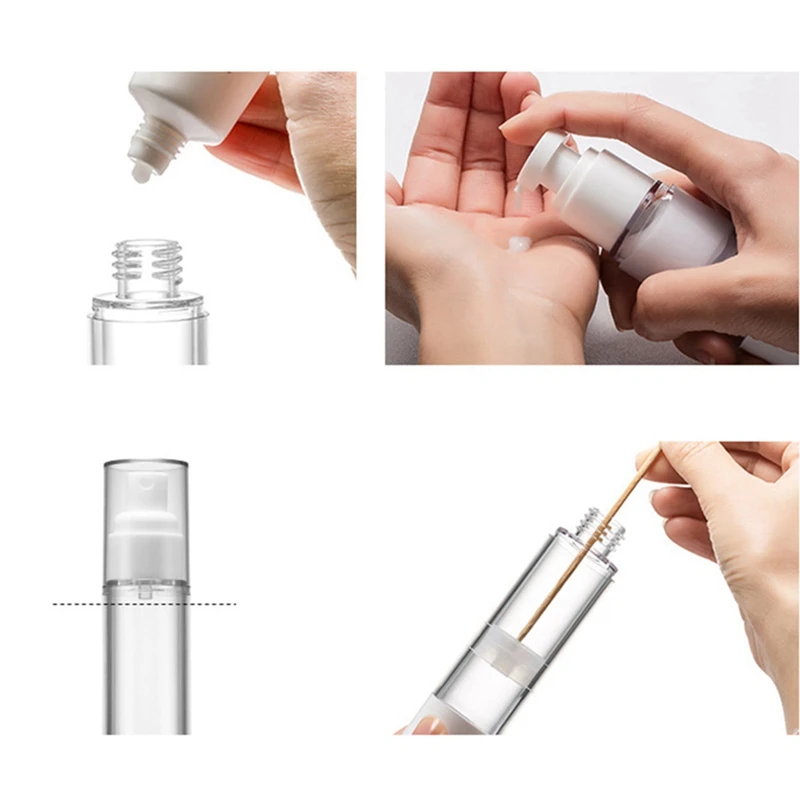 

15/30/50ml Travel Pump Dispenser Suds Soap Foam Foaming Pump Bottle Travel Plastic Portable Convenient Bottle