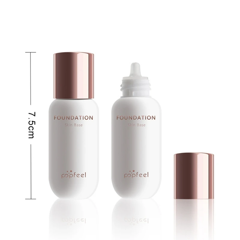 Color Changing Liquid Foundation Concealer Moisturizing Cover Blemishes Even Skin Tone | Красота и здоровье