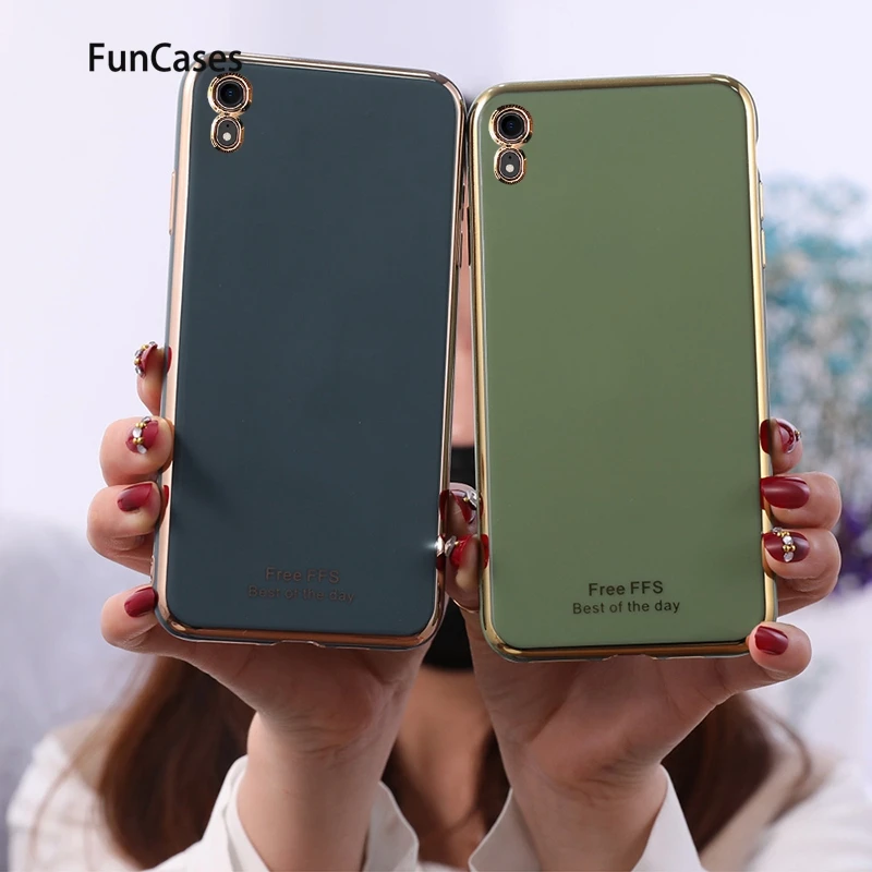 Классные Чехлы для capinha iPhone XR Мягкий силиконовый чехол с рисунками мобильный