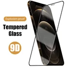 Закаленное стекло 9D для iPhone, защитное стекло с полным покрытием для iPhone 12 Pro Max, 12 Pro, 12 Mini, 11Pro, 11Pro Max