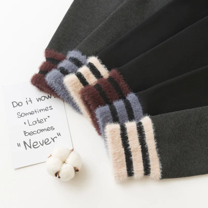 Новинка теплые зимние модные флисовые леггинсы для девочек детские штаны|Брюки| |