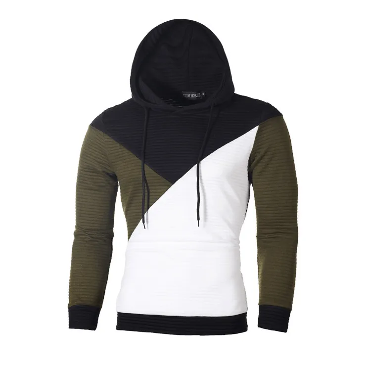 

MRMT 2021 Men Sweatshirt Hoodies Europe Size Joint Contrast Color Pullover Amygreen Mens Hoodie Man Hoody For Male