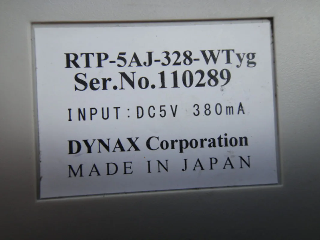 DYNAX робот Научите подвесной RTP-5AJ-328-WTYG используется в хорошем состоянии |