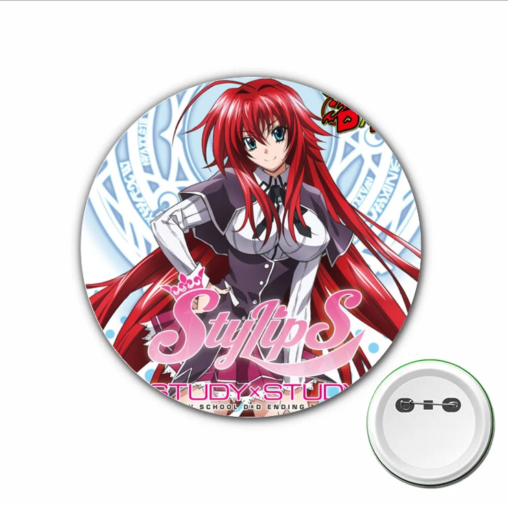 Аниме старшая школа DxD значок косплея мультфильм Милая брошь булавки для