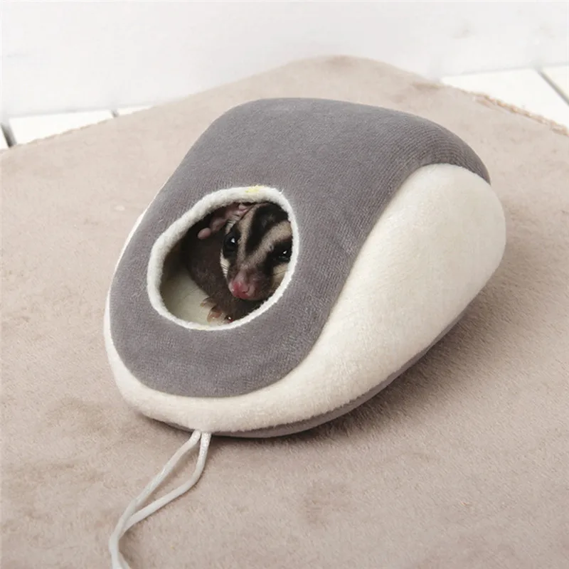Забавная мышь висячая кровать хомяка с ковриком сахар планер Syrian хомяк уютное