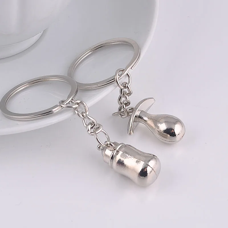 Детская бутылка-сувенир брелок в виде соски 12 штук свадебные подарки для гостей