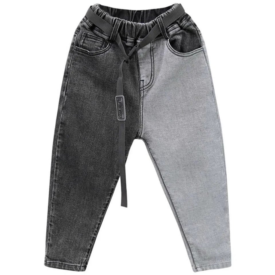Детские джинсы средней длины для мальчиков 3T Длинные облегающие штаны