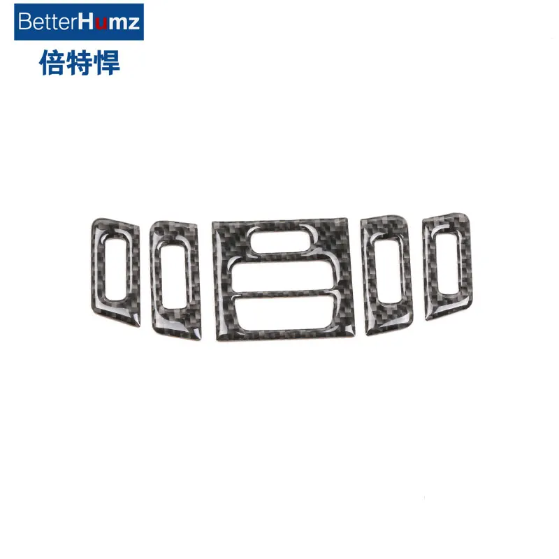 Автомобильный Стайлинг для BMW e90 e92 e93 внутреннее углеродное волокно центральный