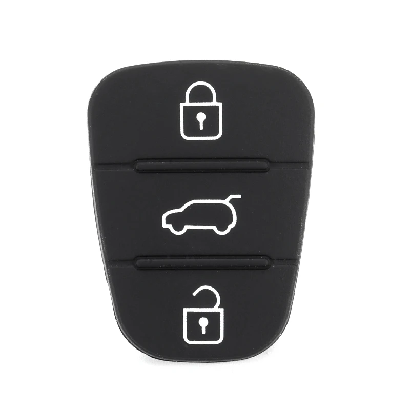 2 шт. 3 кнопки силиконовый резиновый автомобильный чехол для ключей Автозапчасти