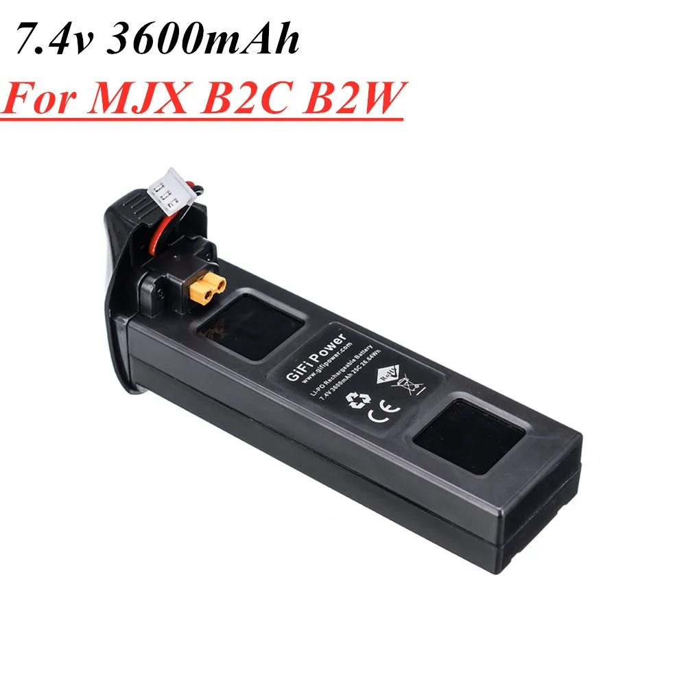 Фото Аккумулятор и зарядное устройство для MJX Bugs 2 B2W B2C 7 4 В 3600 мАч 25C | Электроника