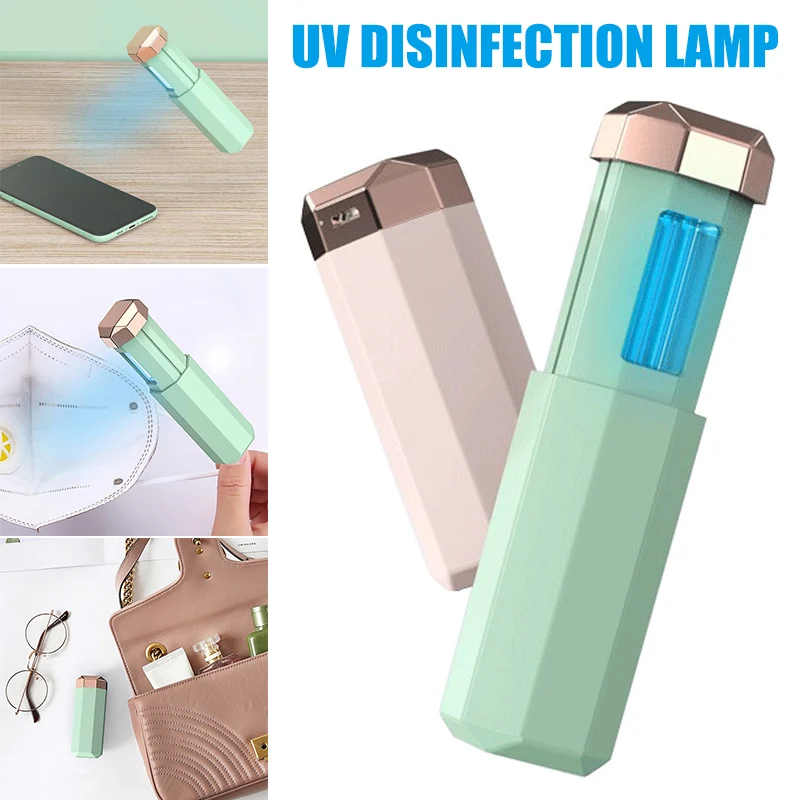 Новая портативная УФ-дезинфекционная лампа Kill 99.99% микробов Антибактериальный