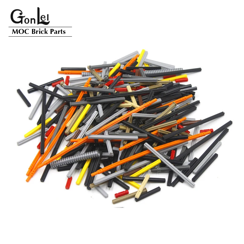 

200g Bulk High-Tech High-Tech Axle MOC 32062 4519 3705 32073 3706 44294 3807 Building Blocks Bricks Parts Educational DIY Toys