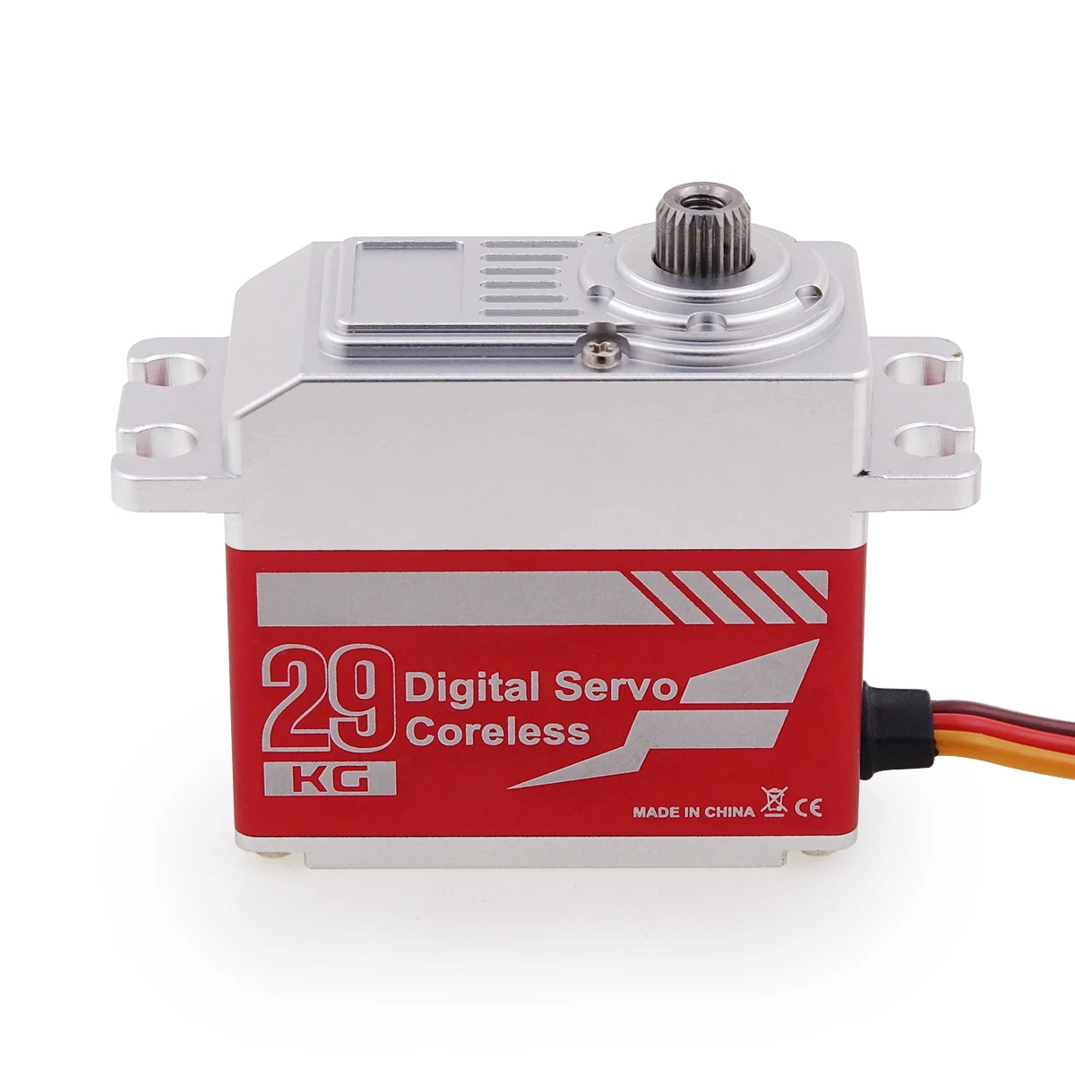 

Special Offer -Limited Qty A77CHL-B 2BB Metal Case 29KG 0.145Sec HV Coreless Digital Titanium Gear RC Servo for 1/10 OffRoad Car