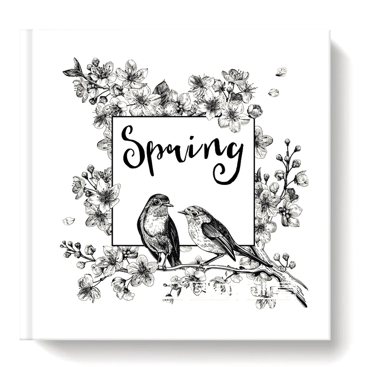 

Spring Flowers / Bird Transparent Clear Stamps For DIY Scrapbooking/Card Making Stamps Fun Decoration Supplies