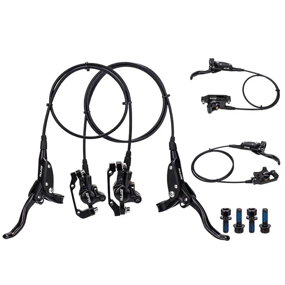 

Комплект гидравлических дисковых тормозов для горного велосипеда, суппорт для правого, переднего, левого, заднего велосипеда, скутера