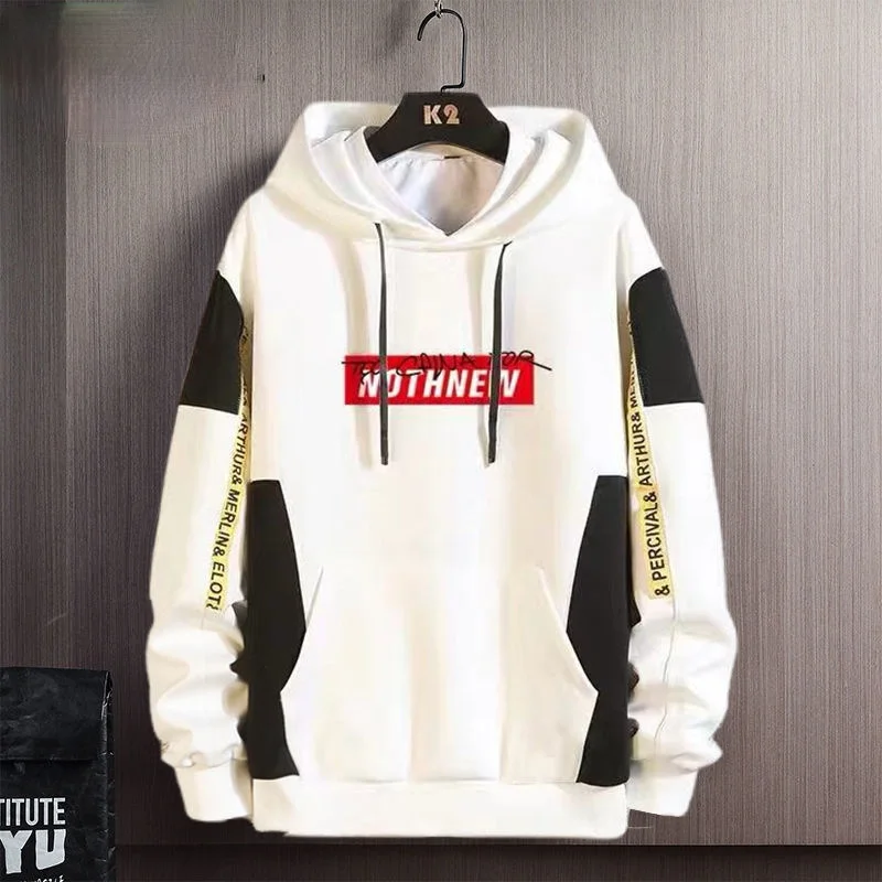 

2021 new vests men's spring vests men's tide ins hooded Joker Korean style loose vests