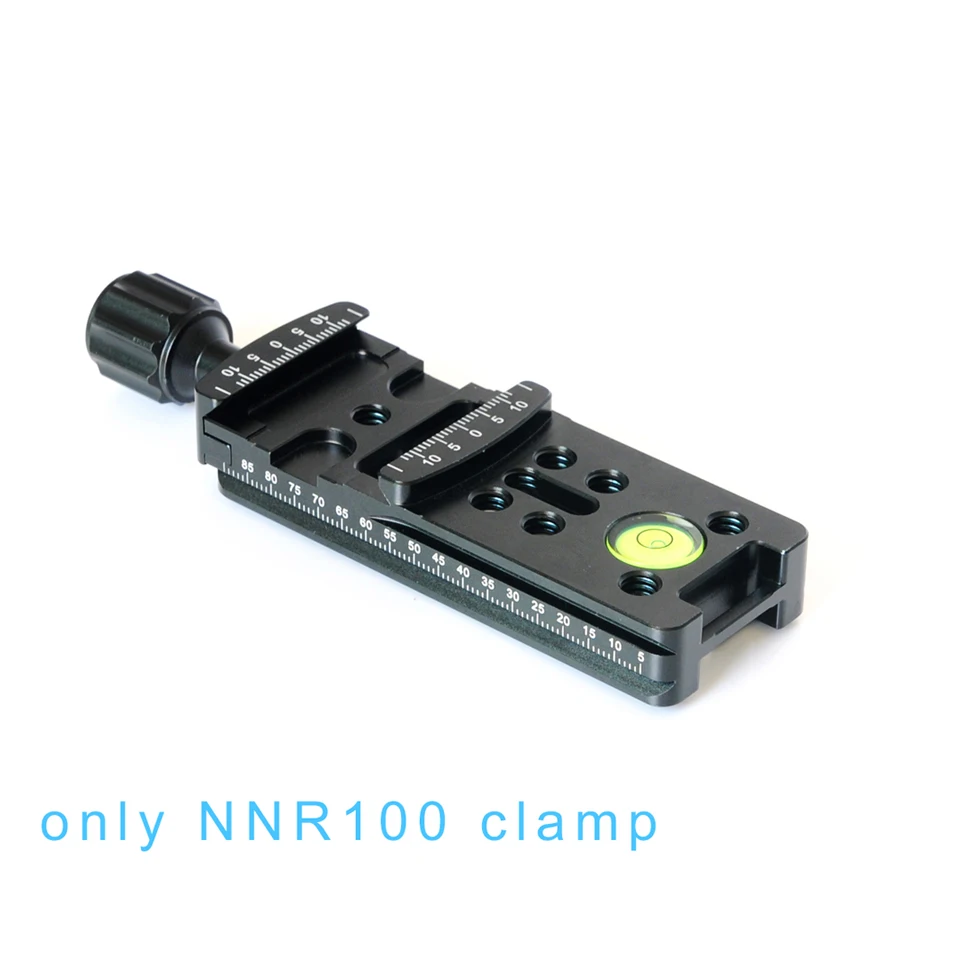 only NNR100 clamp Зажим для направляющей камеры dslr быстросъемный Зажим для камеры двойного назначения зажим для камеры штатив с быстросъемной пластиной 50 мм - Цвет: only NNR100 clamp