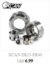 XCAN 10 шт. 0,5-3.175nn Карбид печатной платы Miling резка 3,175 мм хвостовик гравировальный станок с ЧПУ Концевая фреза
