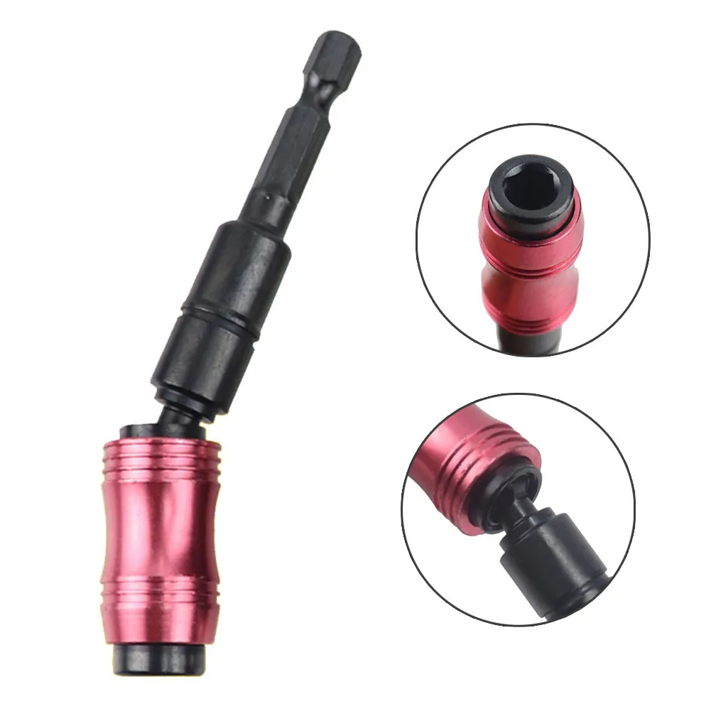 

Electromagnetic Screw Bit Magnetic Screw Drill Tip Change Locking Bit Holder Screw Extensions Drill Accessory