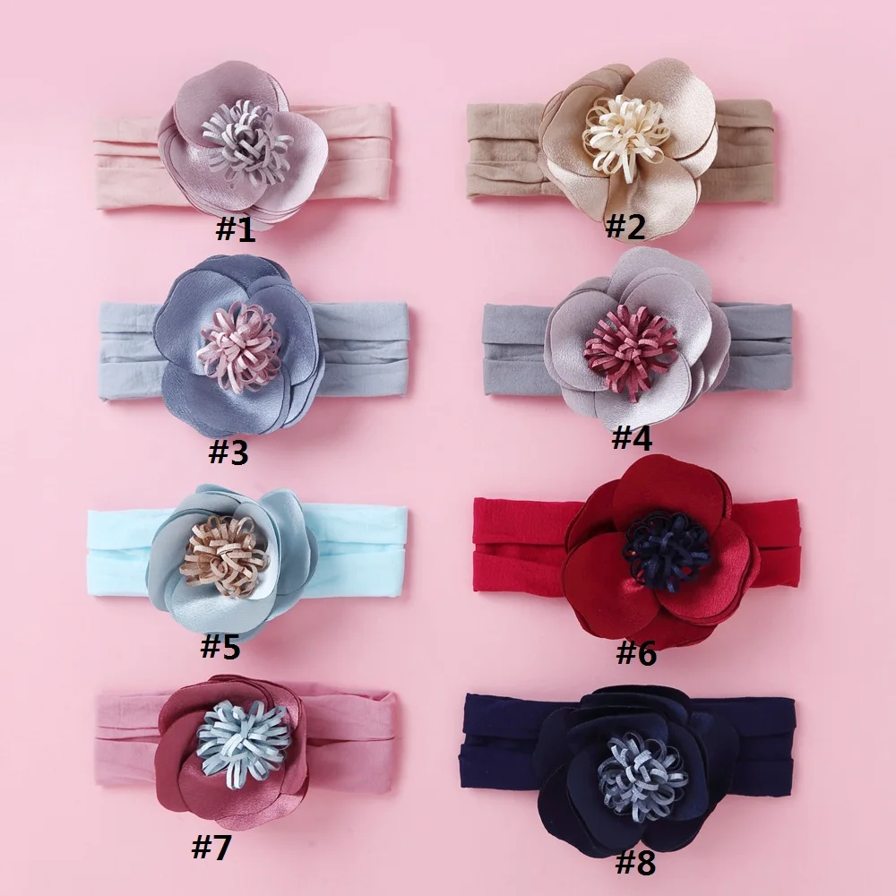Повязка на голову детская с цветами в Корейском стиле | Детская одежда и обувь
