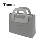 Новая женская сумка через плечо huntfun резиновая силиконовая квадратная сумка EVA с продолговатой D пряжкой с внутренним карманом O Сумка Стиль Obag