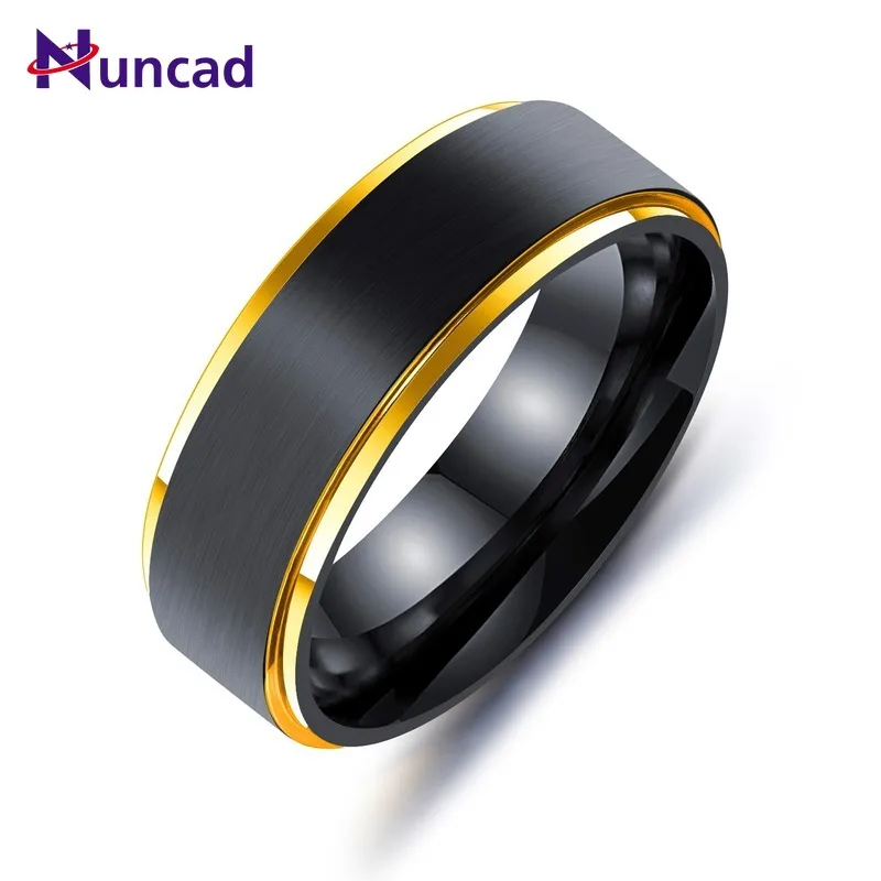 2019 титановое стальное кольцо Европейское и американское мужское