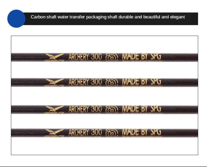 

6/12/24pcs Linkboy Archery 100% 3K Carbon Arrow ID6.2mm 32" Sp300 Composite Traditional Bow And Arrow Shooting Accessories