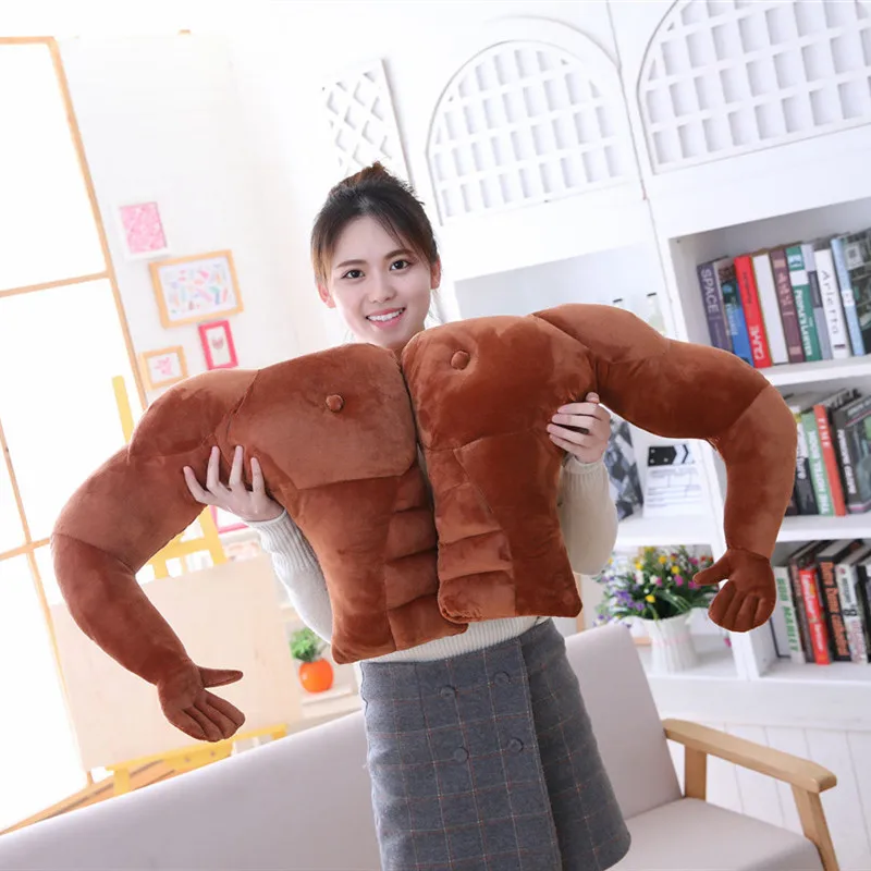 Лидер продаж мускулистая мужская кукла подушка плюшевая игрушка бойфренд рука