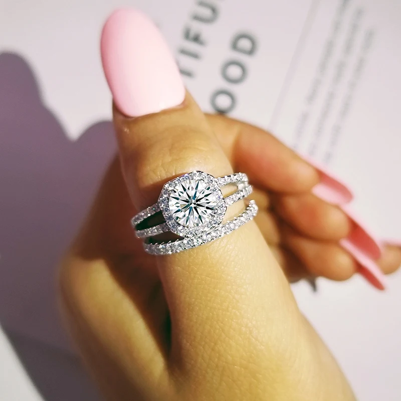 Набор свадебных колец для невесты R4863 оригинальные ювелирные украшения Африки